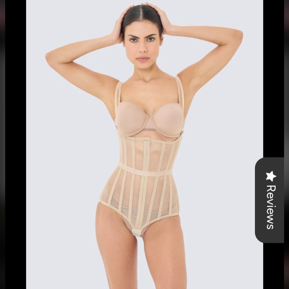 Perfect Corset Cape Form Bodysuit- M